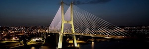 Televés aporta eficiencia y calidad lumínica al icónico puente Vasco de Gama