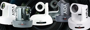 AIDA Imaging incorporates an automatic tracking system into its PTZ cameras