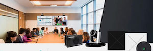 Lumens Encourages Hybrid Meetings with Sennheiser TCC M