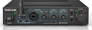 Tascam MA-BT240: amplificador mezclador para distribución de sonido