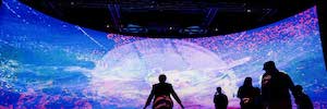 Digitale Projektion fördert multidisziplinäres Lernen im "Cube" der Virginia Tech