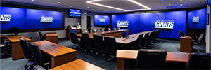 Crestron turns the Giants' draft room into an immersive hub