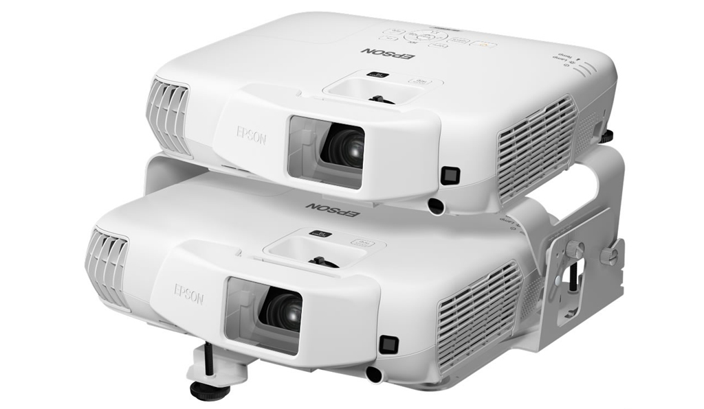 Epson launches the new passive 3D projector stackable in pair EB-W16SK
