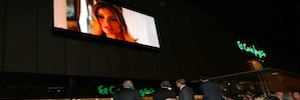 El Corte Inglés y Daktronics extienden la tecnología de visualización Led Full HD al centro de Málaga