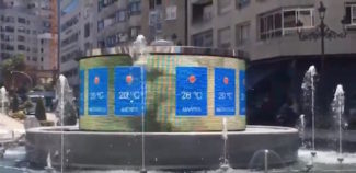 Civis global fuente led vigo