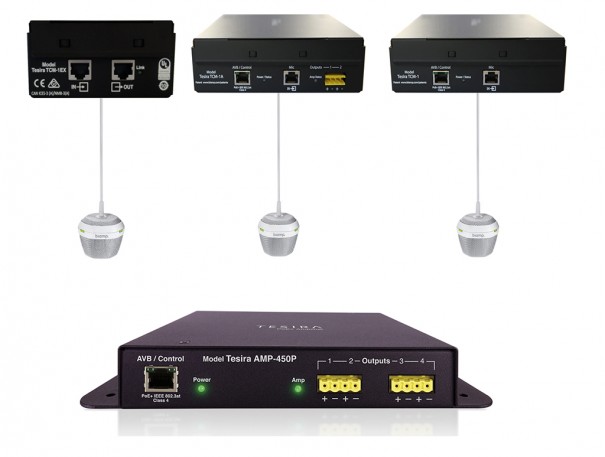 Biamp Tesira TCM-1EX TCM-1A TCM-1 AMP-450P