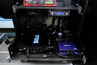 Brightsign aeropuerto McCarran autobuses