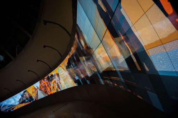 Tattoo videowall estacion Riyadh - SAR