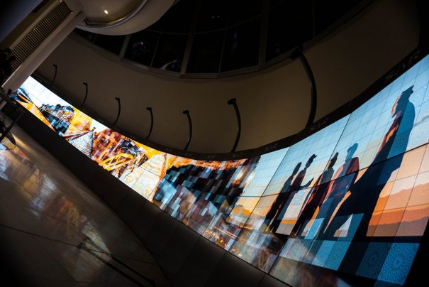 Tattoo videowall estacion Riyadh - SAR