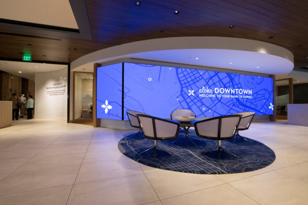 Videowall SAN Display Banco Hawai