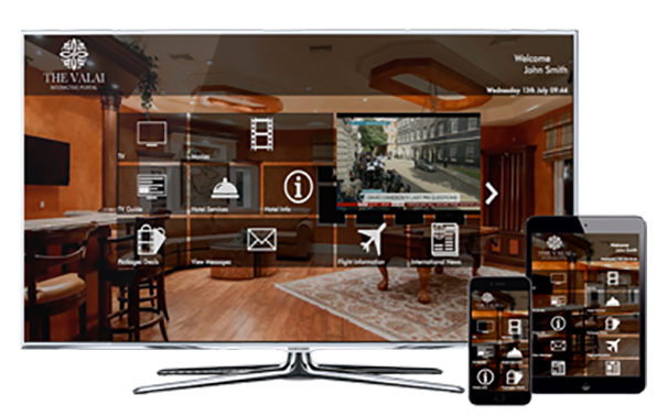 Portal IPTV interactivo