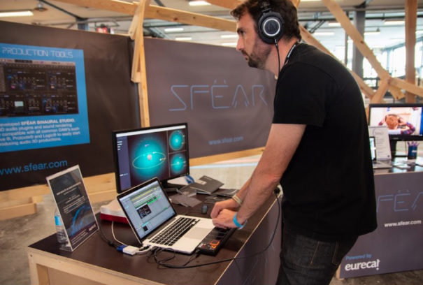 Estudio profesional de audio 3D inmersivo de Sfear