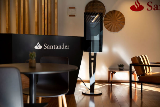 Santander WorkCafe Zytronic