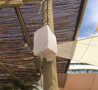 Seesound Audac WX en Beso Beach