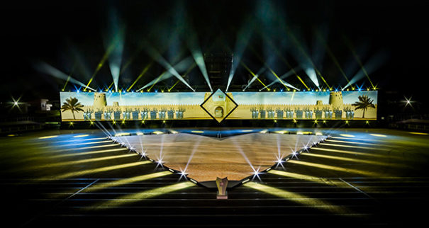 policia abu dabi dataton panasonic lighthouse productions