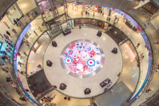 Trison Mosaic centro comercial Las Arenas Merlin Propierties