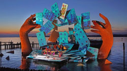 Christie con Carmen en Seebuhne Festival de Bregenz