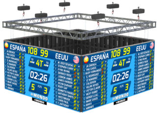 Mondo cubo pabellon Santiago Martin Tenerife