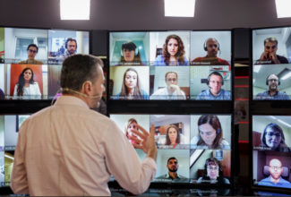 Barco aula virtual en IESE Barcelona 