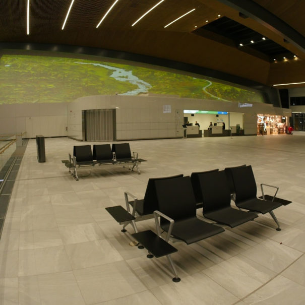 Panasonic en aeropuerto de Bergen