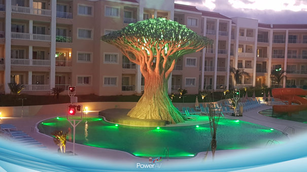 Power AV en hotel Fantasia Bahia Principe Tenerife