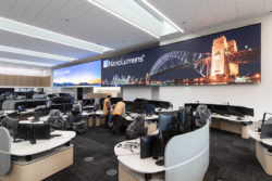 Nanolumens centro control Sydney Trains