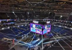 Absen en Mercedes Benz Arena Shangai