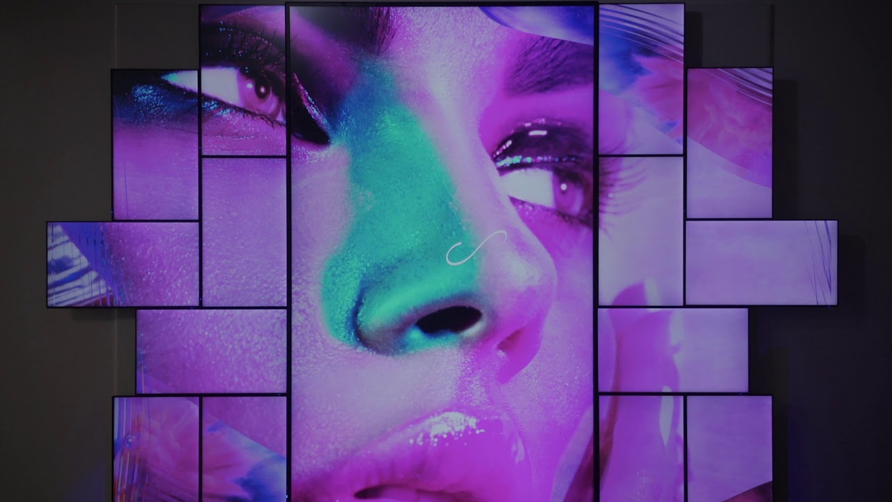 BrightSign creates an eyecatching commercial video wall with NEC