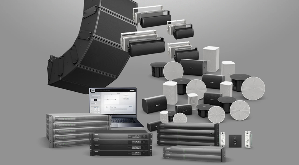 Bose Profesional acudirá a InfoComm con una completa línea de equipos de  sonido