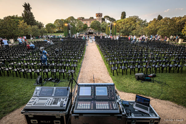 Meyer Sound Sclat Team en Concierto de Verano