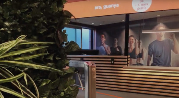 Led Dream en gimnasio Claror Saedenya