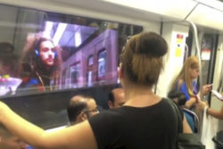 Publicidad dinamica Metro Barcelona