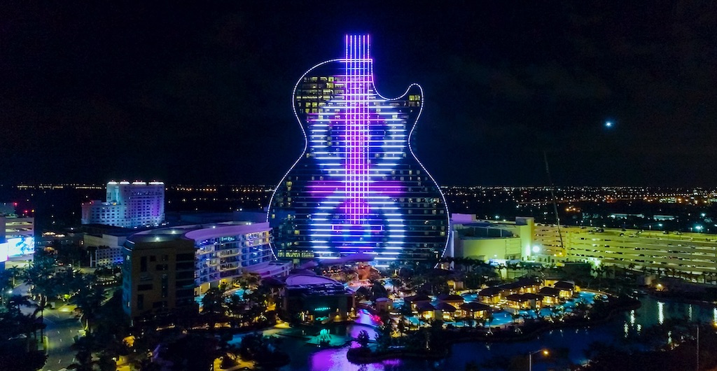 The First Guitar Shaped Hotel Becomes A Spectacular Creative