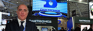 Ivan del Rio: "Daktronics went to Amsterdam to show off its DNA, in terms of innovation, development and engineering"
