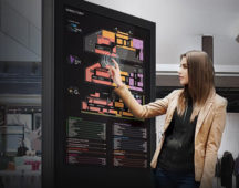 LG OLED Touch Signage