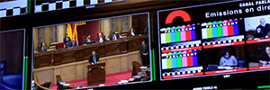 Así se realizó la mayor renovación del equipamiento AV del Parlamento de Cataluña