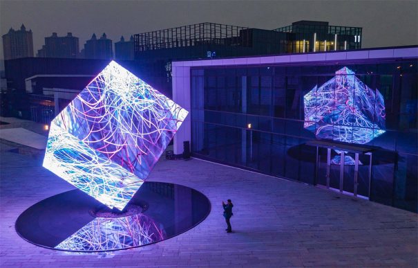 Data Gate- NASA AI Astronomical Sculpture