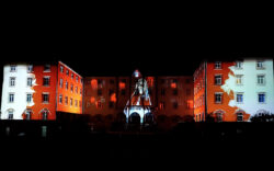 Christie proyeccion mapping en Fatima