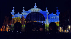 Digital Projection con Delrio en Mercado Central Zaragoza