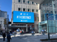 SNA Display en Distrito de la moda de Filadelfia