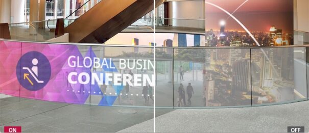 LG LAT140 led transparente