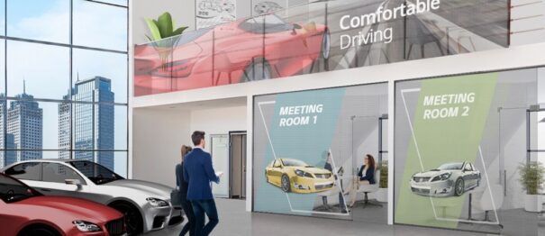 LG LAT140 led transparente