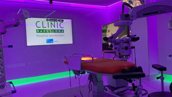Mediapro en Hospital Clinic Oftalmologia Barcelona