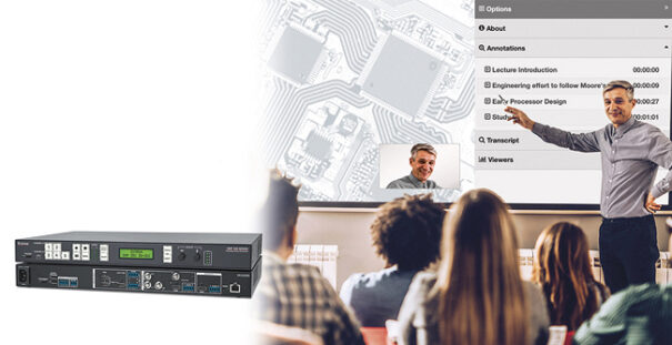 Extron SMP 300 en Ensemble Video