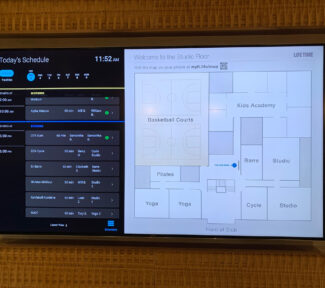 Navori y Affinitech en Life Time Fitness
