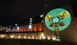 Sara Kurig Kunstareal Digital Projection