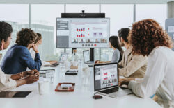 Nureva HDL200 con Barco ClickShare Conference