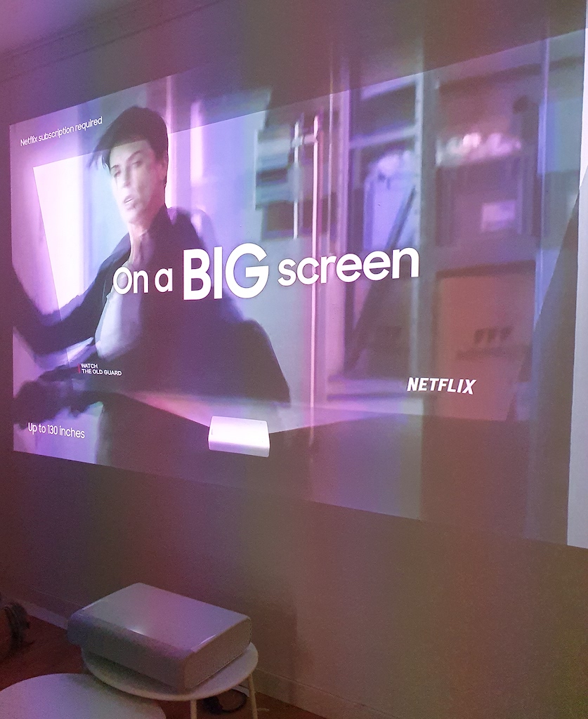 Samsung dévoile le projecteur The Premiere, son téléviseur