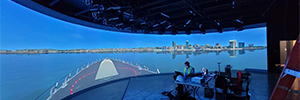 Electric Picture utiliza la tecnología de Scalable Display para optimizar la simulación marítima