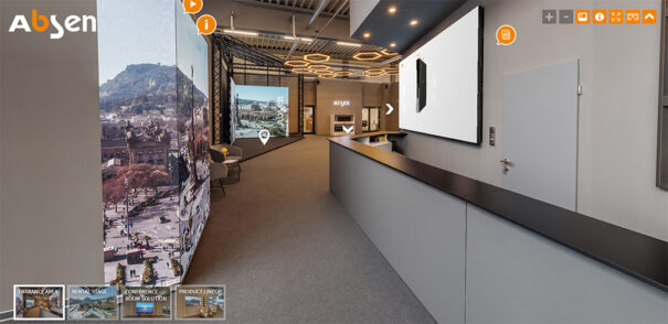 Absen showroom en Francfort del Meno